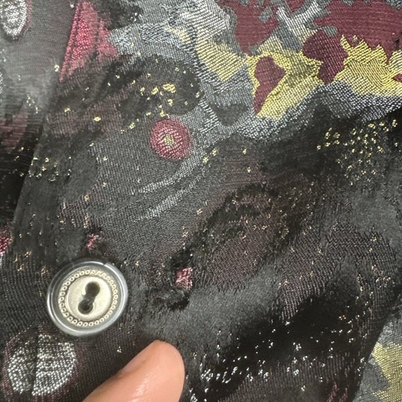 Vintage Dragonfly Shirt Y2K Men Large Rayon 2000 Planets Short Sleeve NASA Space - Picture 15 of 15